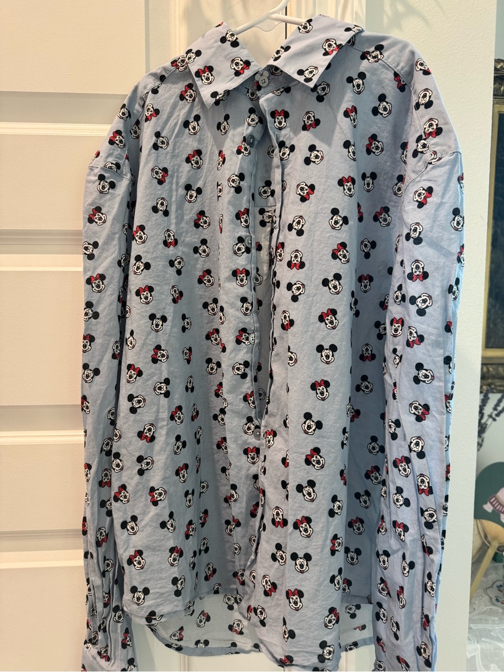 Minnie Mikey mouse Harry Lambert collaboration shirt